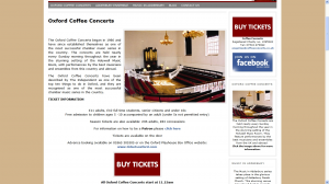Oxford Coffee Concerts
