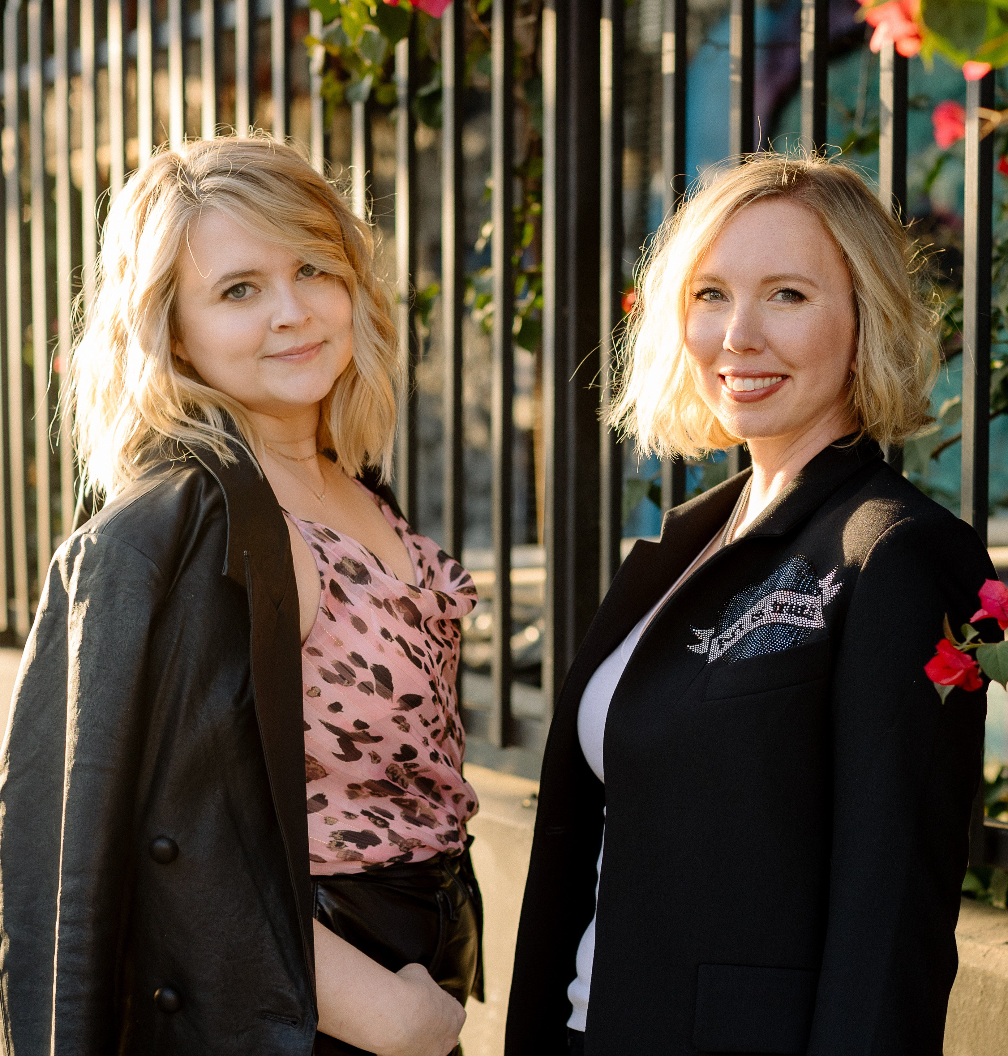 Victoria Fulton and Faith McClaren, YA authors of “Horror Hotel”